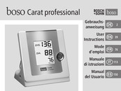 Bosch+Sohn boso Carat professional Gebrauchsanweisung