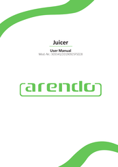 ARENDO 20190925FS028 Bedienungsanleitung