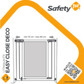 Safety 1st EASY CLOSE DECO Montageanleitung