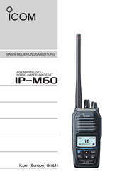 Icom IP-M60 Basis Bedienungsanleitung