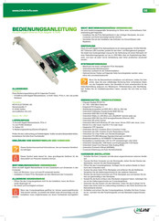 Intos Electronic InLine 99209M Bedienungsanleitung