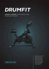 Cecotec DRUMFIT INDOOR 23000 KOSMOS PRO Bedienungsanleitung