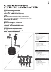 STIEBEL ELTRON WPSB 307 Gebrauchs- Und Montageanweisung