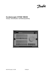 Danfoss EWRF 500/20 Montage-, Inbetriebnahme- Und Bedienungsanleitung
