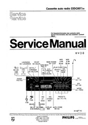 Philips 22DC857 Serviceanleitung