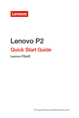 Lenovo P2a42 Schnellstartanleitung