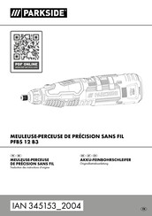 Parkside PFBS 12 B3 Originalbetriebsanleitung