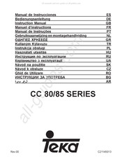 Teka CC 85 Serie Bedienungsanleitung