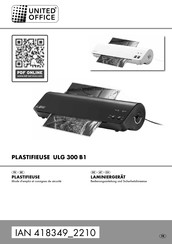 United Office ULG 300 B1 Bedienungsanleitung Und Sicherheitshinweise