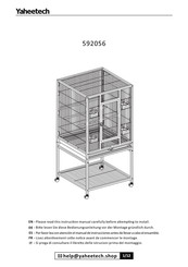 Yaheetech 592056 Bedienungsanleitung
