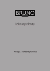 Bruno Valencia Bedienungsanleitung