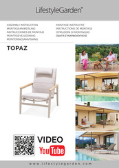 LifestyleGarden TOPAZ Montageanweisung
