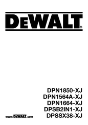 DeWalt DPSSX38-1 Bersetzt Von Den Originalanweisungen