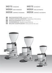 Gaggia MD75 Bedienungsanleitung