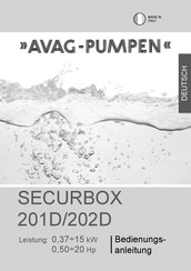 Avag-Pumpen SECURBOX 201D Bedienungsanleitung