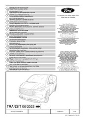 Ford FRD2745438 Einbauanleitung