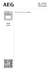 AEG BOAB Benutzerinformation