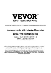 VEVOR DM11-A Benutzerhandbuch