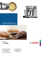 Bosch OptiMUM MUM9AD1S00 Gebrauchsanleitung
