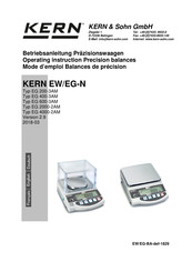 KERN EG 2200-2NM Betriebsanleitung