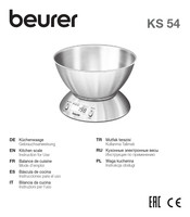 Beurer KS 54 Gebrauchsanweisung