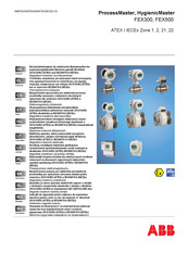 ABB HygienicMaster FEX500 Sicherheitshinweise