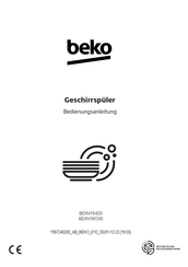 Beko BDIN16420 Bedienungsanleitung