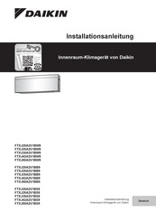 Daikin FTXJ35A2V1BB9 Installationsanleitung