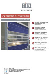 DITEC TRAFFIC CM Handbuch Die Montage, Wartung, Bedienung