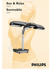 Philips Sun & Relax HB975 Bedienungsanleitung