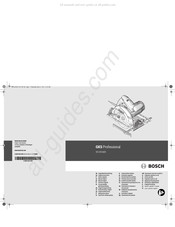 Bosch GKS 55 GCE Professional Originalbetriebsanleitung