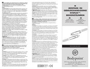 Bodypoint Evoflex EB235 Installations- Und Benutzerhandbuch