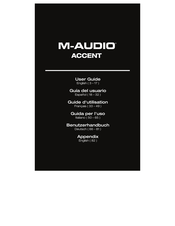 M-Audio ACCENT Benutzerhandbuch