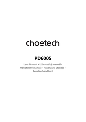 Choetech PD6005 Benutzerhandbuch