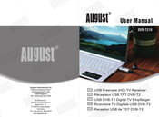 August DVB-T210 Bedienungsanleitung