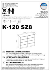 Akord K-120 SZ8 Montageanweisung