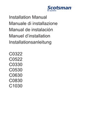 Scotsman C0830 Installationsanleitung