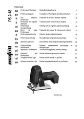 Mafell 91C121 Originalbetriebsanleitung