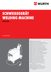 Würth 5952 352 350 Original Bedienungsanleitung