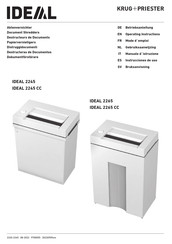 IDEAL 2245 Betriebsanleitung
