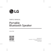 Lg DXG2TBK Einfache Bedienungsanleitung