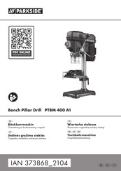 Parkside 373868 2104 Originalbetriebsanleitung