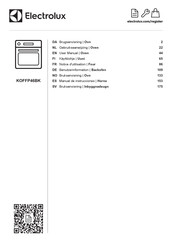 Electrolux KOFFP46BK Benutzerinformation