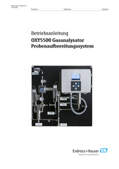 Endress+Hauser OXY5500 Betriebsanleitung