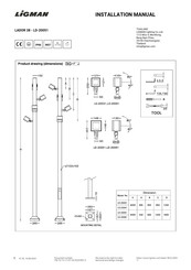 LIGMAN LD-20031 Installationsanleitung