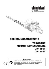 Shindaiwa DH165ST Original-Gebrauchsanleitung