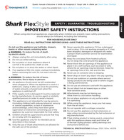 Shark FlexStyle HD424EU Bedienungsanleitung