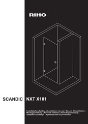 Riho SCANDIC NXT X101 Montageanleitung