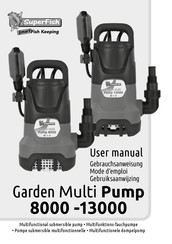 Superfish Garden Multi Pump 8000 Gebrauchsanweisung