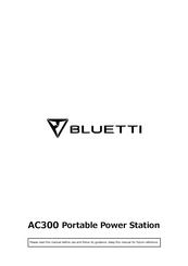 Bluetti AC300 Bedienungsanleitung